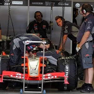 F1 Testing: Alexandre Premat Spyker MF1: F1 Testing, Day 2, Silverstone, England