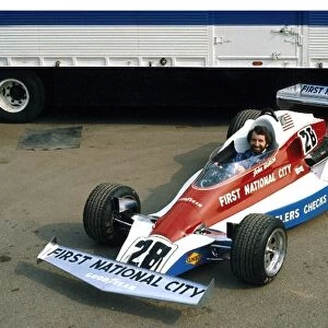 Formula One World Championship: The launch of the Penske Ford PC4 that John Watson drove in the 1976 Formula One World Championship