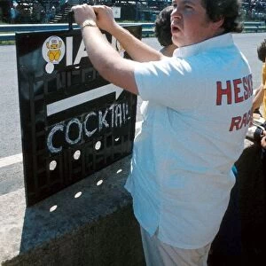 Formula One World Championship: Lord Hesketh shows James Hunt its time for Cocktails