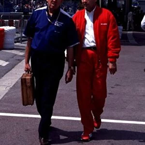 Ken Tyrrell and Ron Dennis Photo: LAT