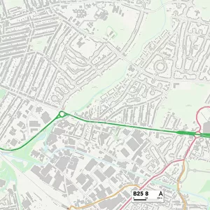 Birmingham B25 8 Map