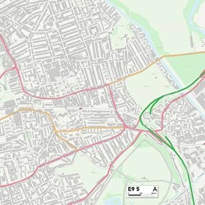 Hackney E9 5 Map