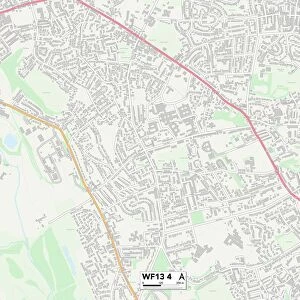 Kirklees WF13 4 Map