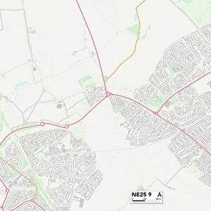 North Tyneside NE25 9 Map