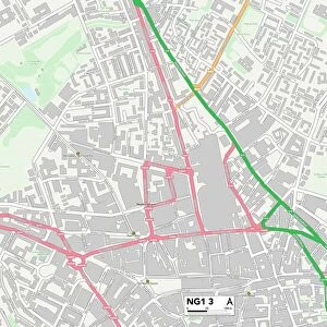 Nottingham NG1 3 Map