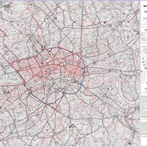Postcode Sector Map sheet 37 Central London
