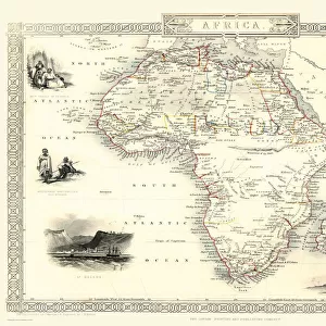 Old Maps Showing the Continent of Africa PORTFOLIO