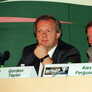 Gordon Taylor August 1998 Secretary PFA - Professional Footballers Association - with