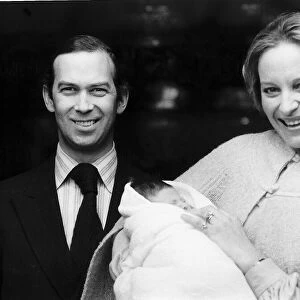 Princess Michael Of Kent presents baby son Frederick to Prince Michael of Kent in April