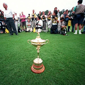 Ryder Cup Trophy At Photocall