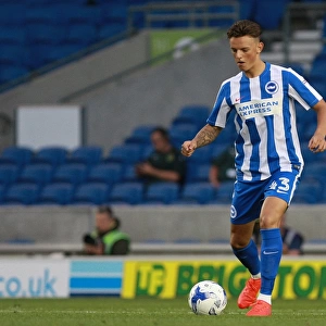 Ben White in Action: Brighton & Hove Albion vs. Colchester United, EFL Cup First Round (August 2016)