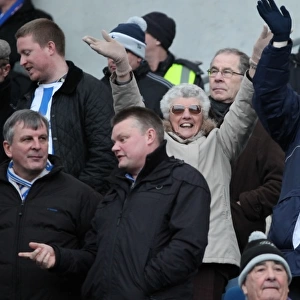 Passionate Fan Showdown: Brighton & Hove Albion vs. Brentford (17 January 2015) - American Express Community Stadium